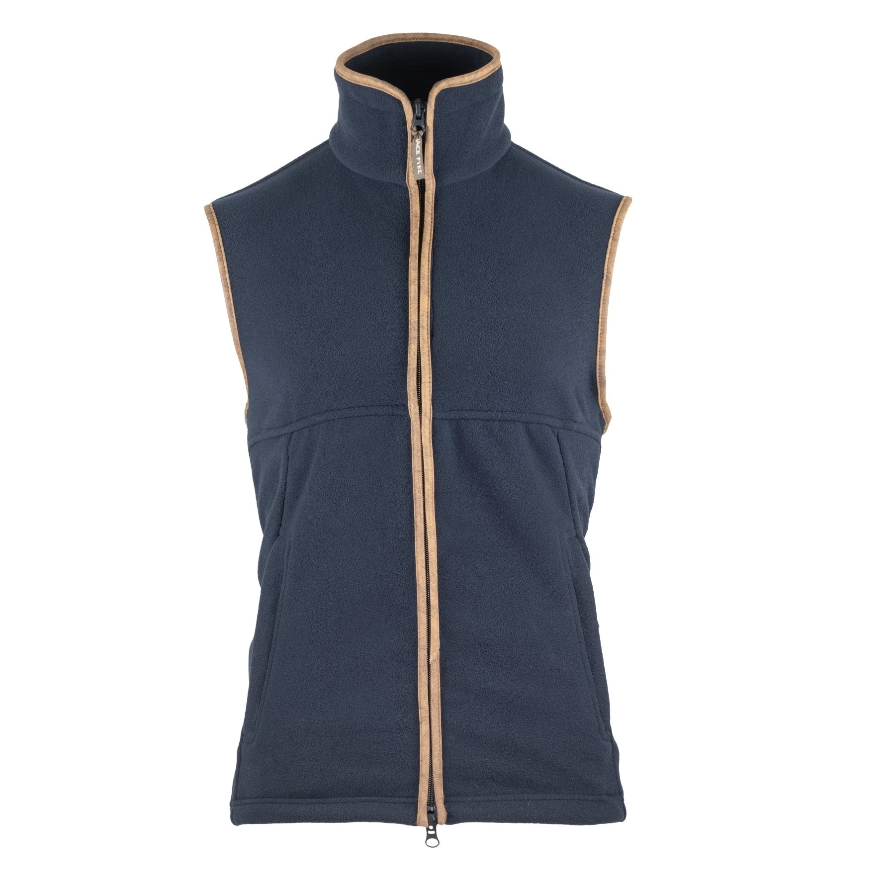 Chaleco COUNTRYMAN fleece 300 g con ribete nubuck y dos bolsillos con cremallera