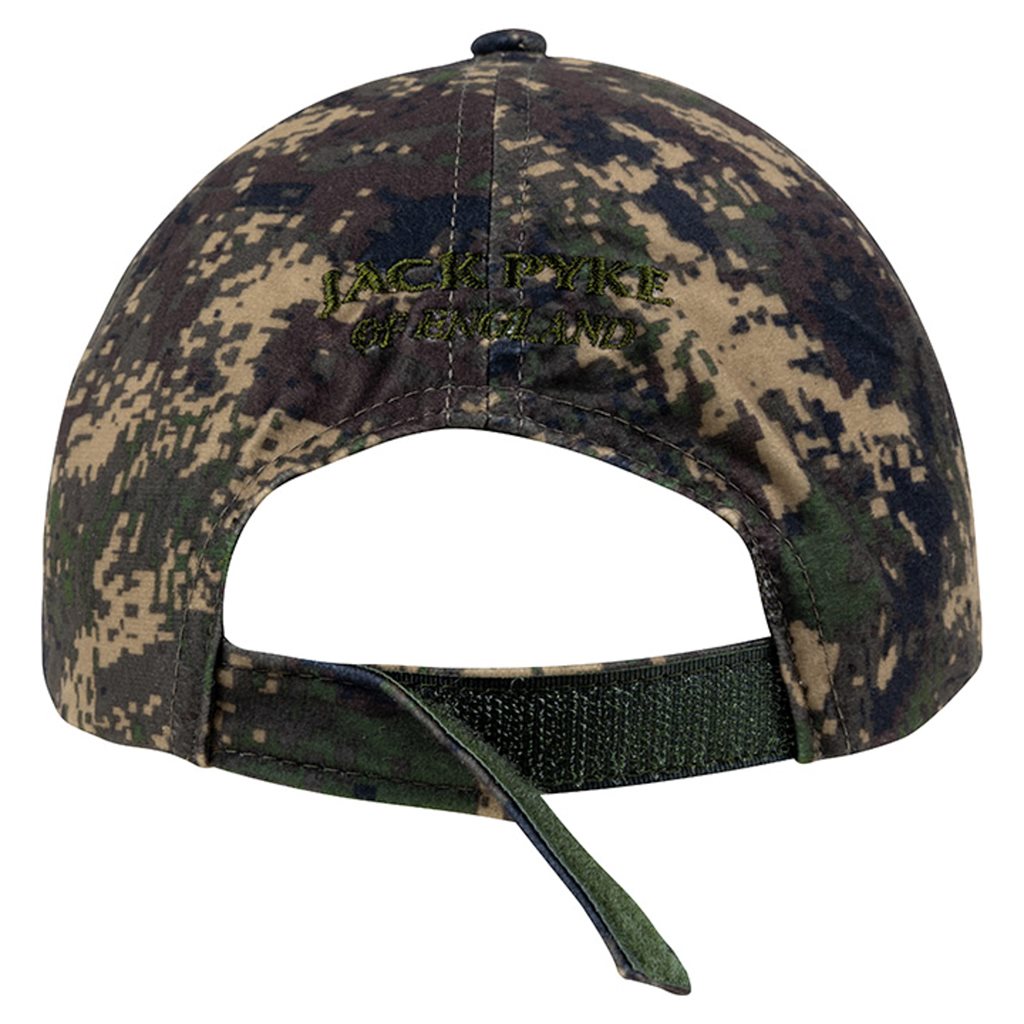 Gorra STEALTH de béisbol con camuflaje DIGICAM de Jack Pyke