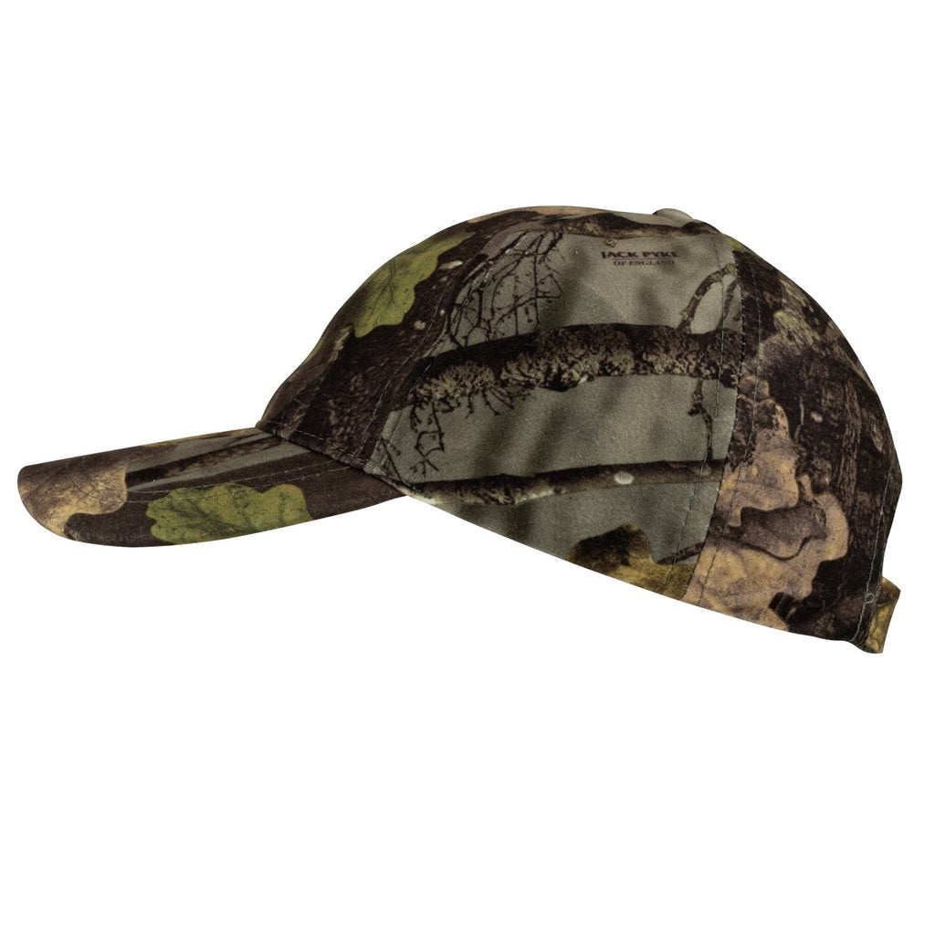 Gorra infantil estilo béisbol camuflaje inglés con ajuste velcro 100% poliéster