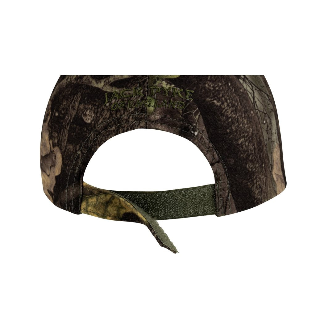 Gorra infantil estilo béisbol camuflaje inglés con ajuste velcro 100% poliéster