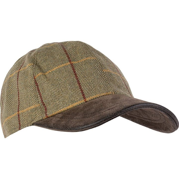 Gorra de béisbol Jack Pyke Tweed Green