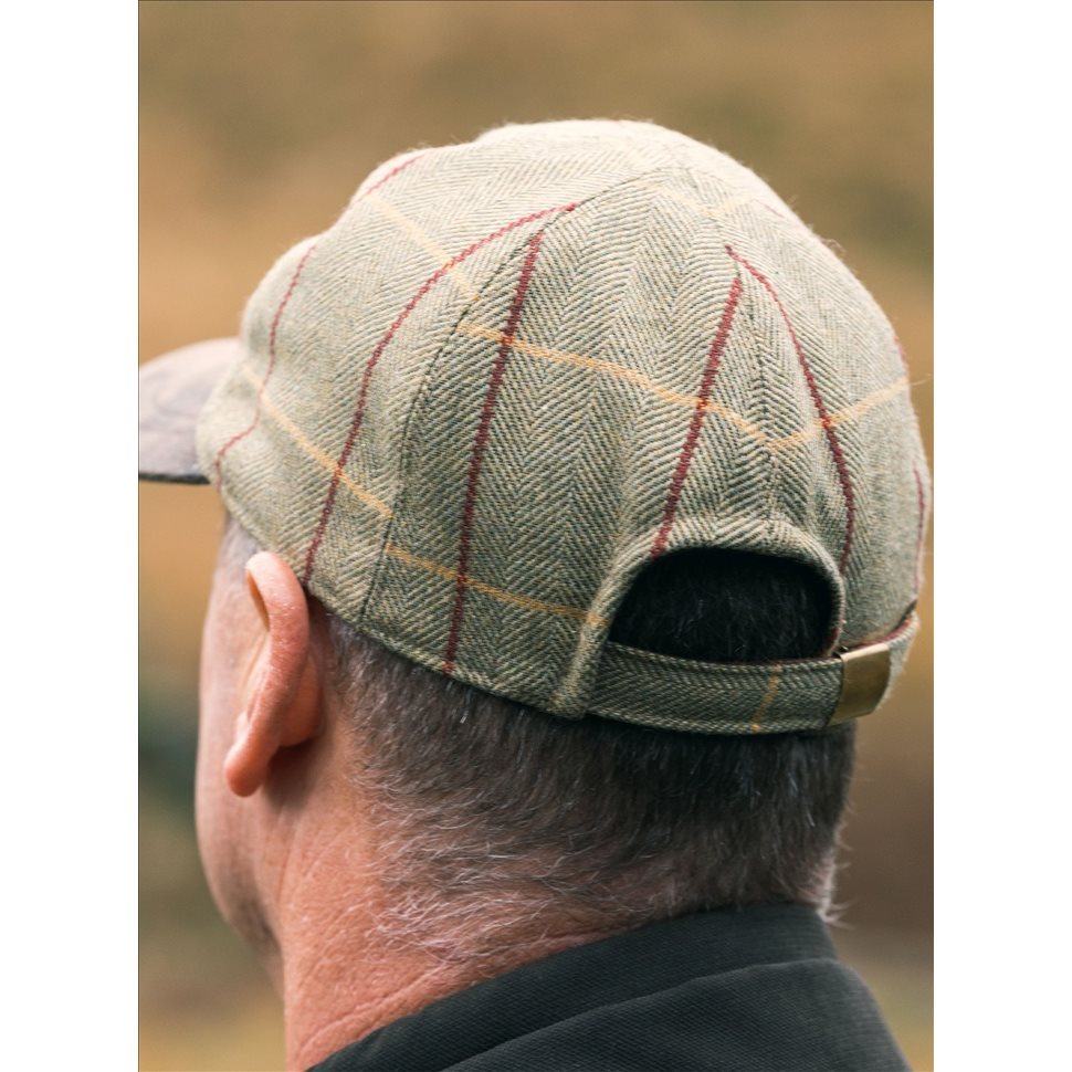 Gorra de béisbol Jack Pyke Tweed Green