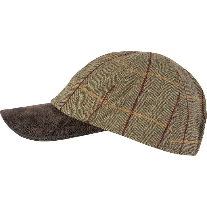Gorra de béisbol Jack Pyke Tweed Green