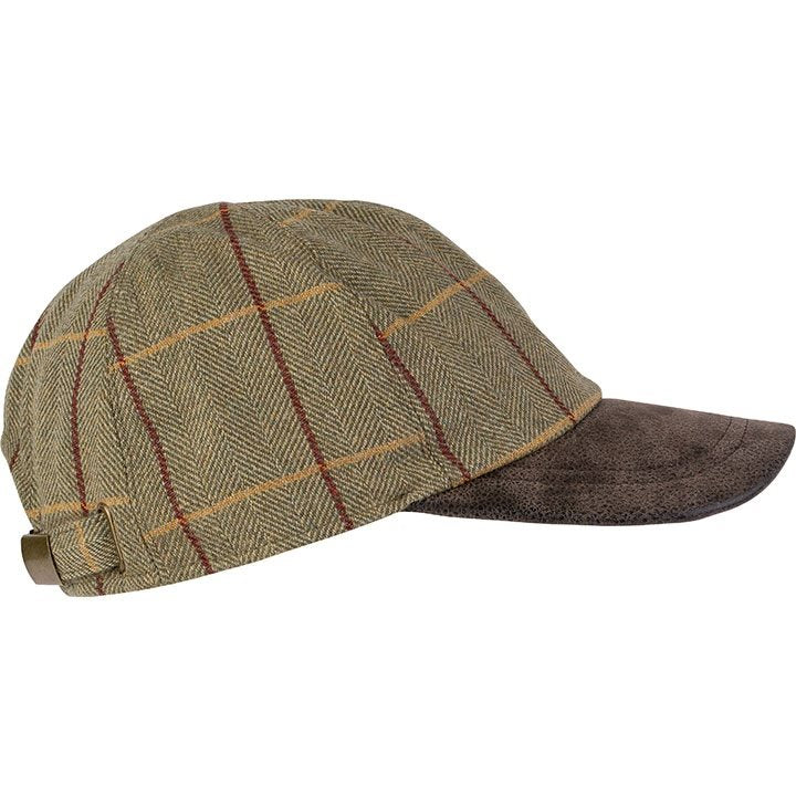 Gorra de béisbol Jack Pyke Tweed Green
