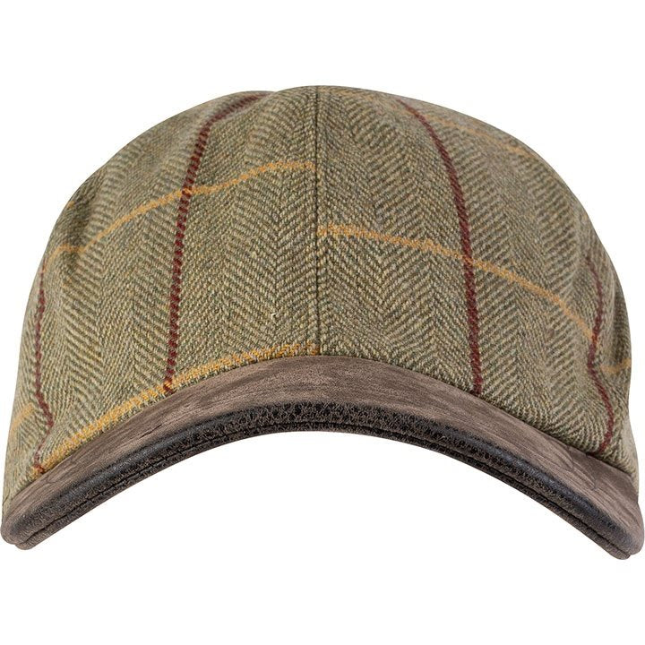 Gorra de béisbol Jack Pyke Tweed Green