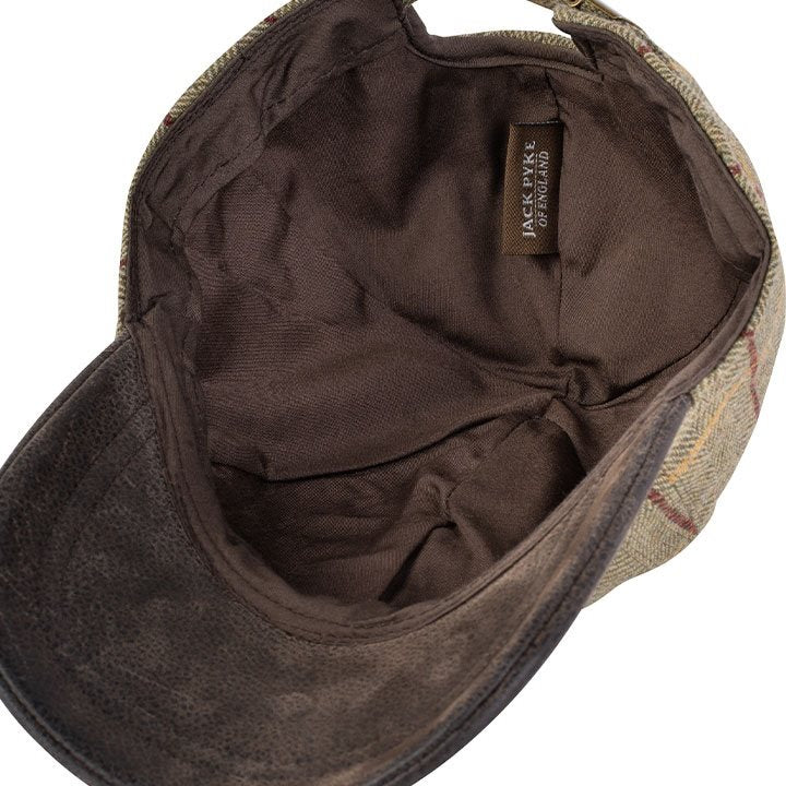Gorra de béisbol Jack Pyke Tweed Green