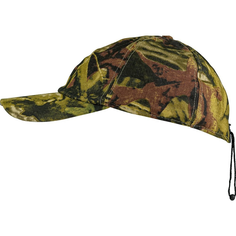 Gorra de caza WILDFOWLERS con 5 LED en la visera y forro polar
