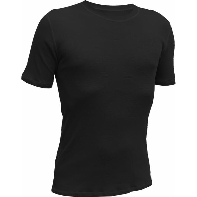 Camiseta funcional IBAL manga corta negra para adultos