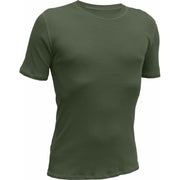 Camiseta térmica funcional IBAL verde de manga corta para adultos