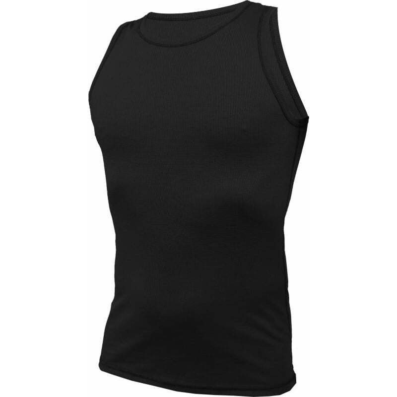 Camiseta funcional IKOM negra, ligera y de secado rápido
