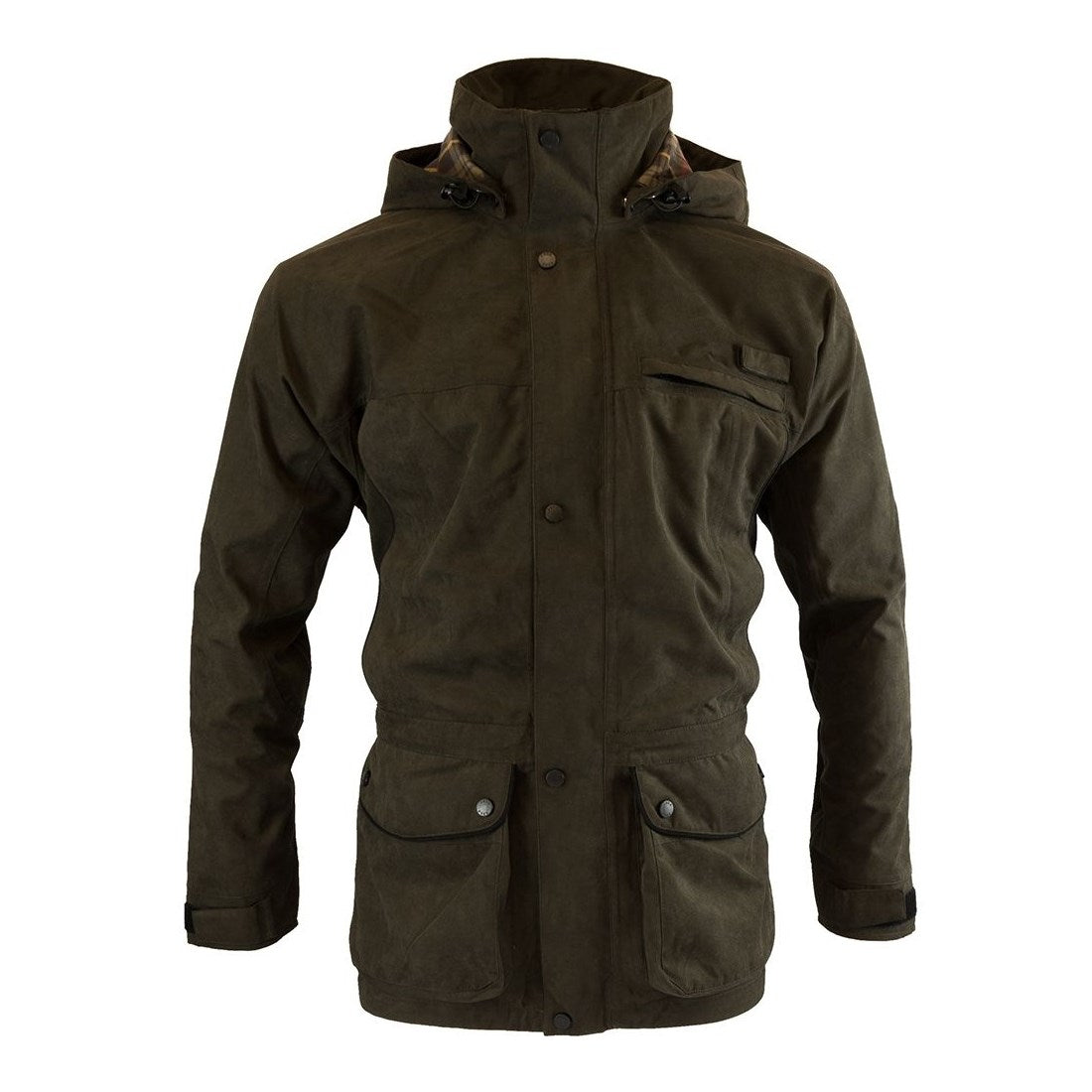 Chaqueta ASHCOMBE con membrana 5000 mm, capucha desmontable y 7 bolsillos