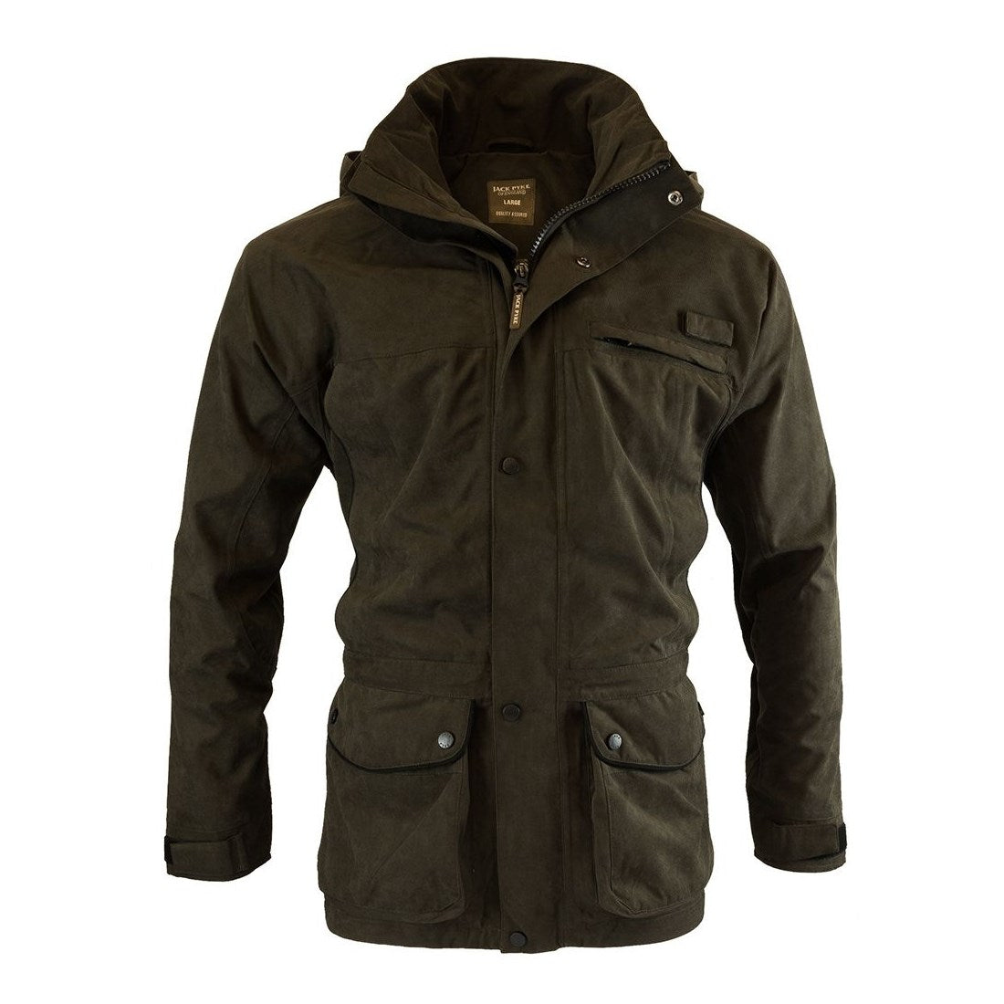 Chaqueta ASHCOMBE con membrana 5000 mm, capucha desmontable y 7 bolsillos