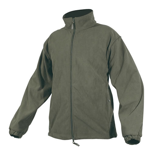 Chaqueta fleece impermeable Jack-Pyke verde con membrana Breatha-Tex