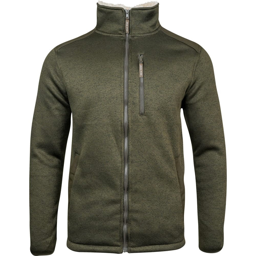 Chaqueta SCANDINAVIAN SHERPA verde con forro de piel sintética (Jack Pyke)