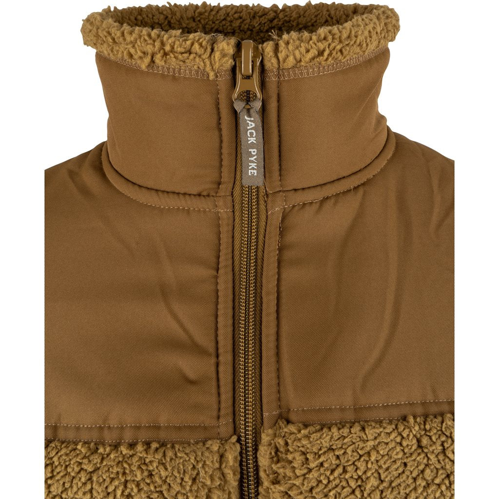Sudadera SHERPA GEN 2 forro polar camel sin capucha