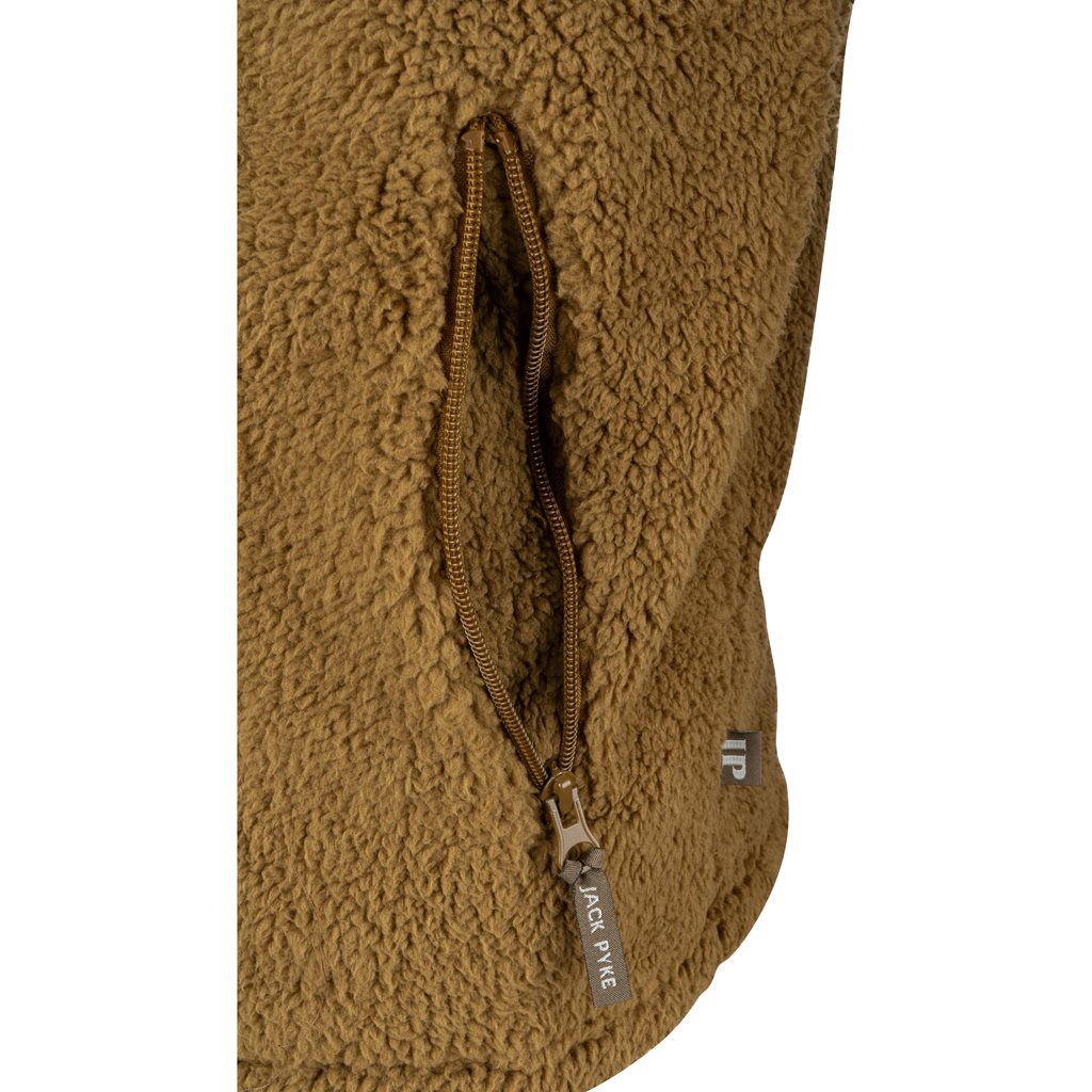 Sudadera SHERPA GEN 2 forro polar camel sin capucha