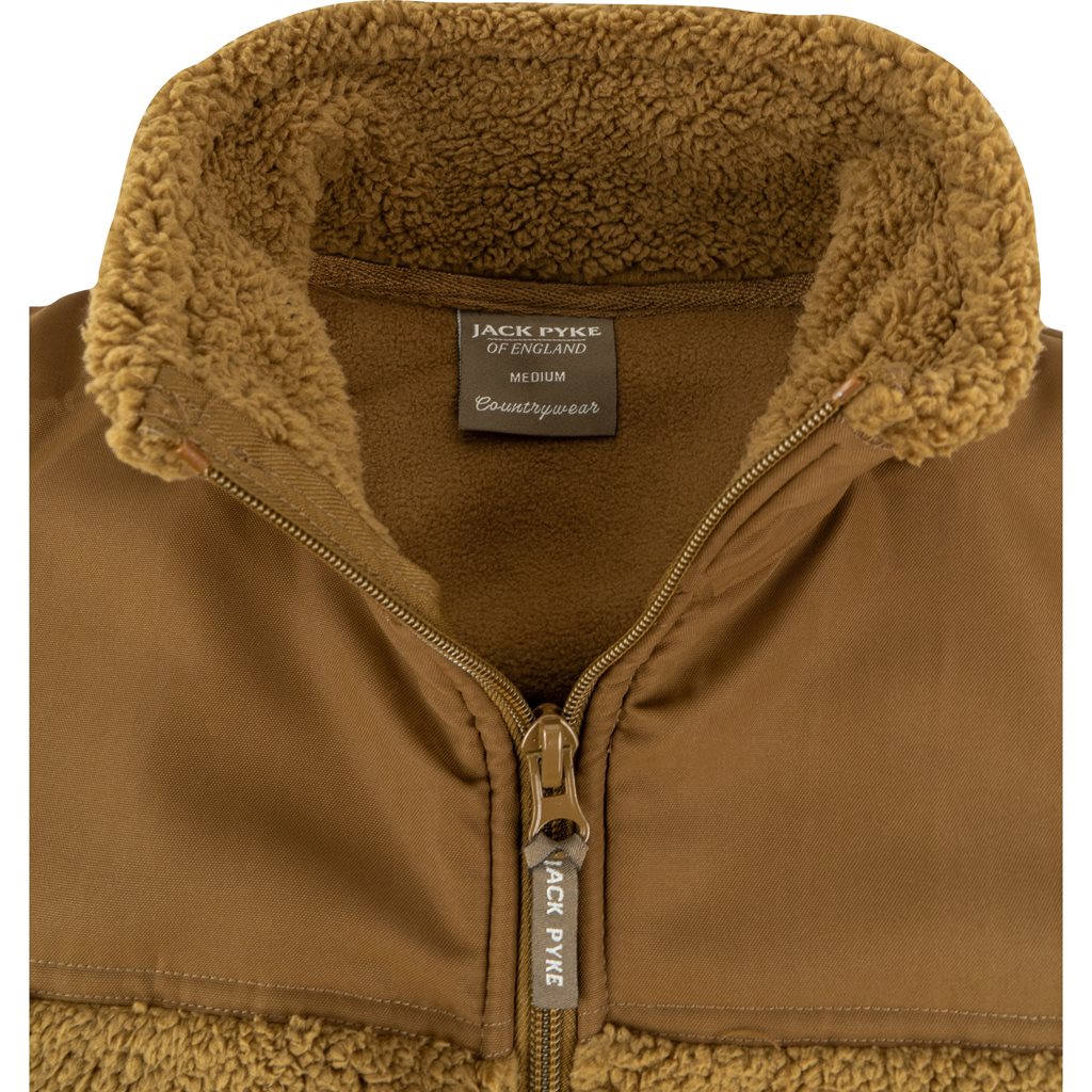 Sudadera SHERPA GEN 2 forro polar camel sin capucha