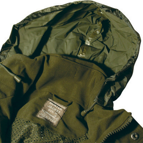 Chaqueta Hunter verde con membrana impermeable