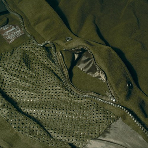 Chaqueta Hunter verde con membrana impermeable