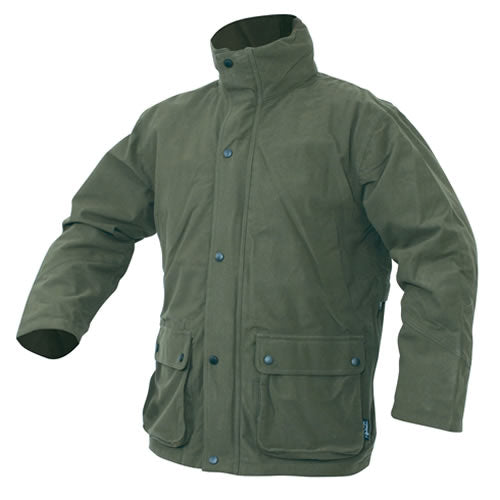 Chaqueta Hunter verde con membrana impermeable
