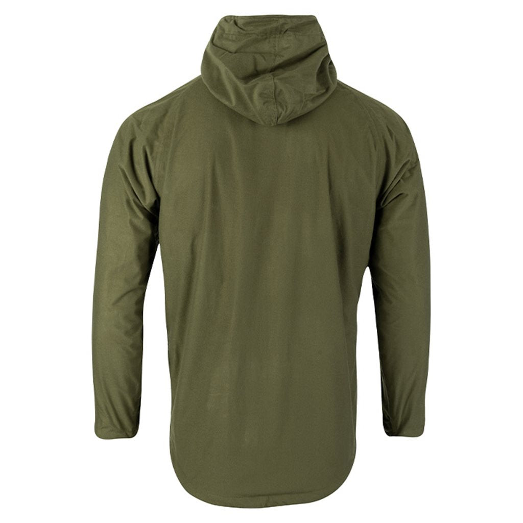 Chaqueta RANNOCK verde con capucha y membrana impermeable