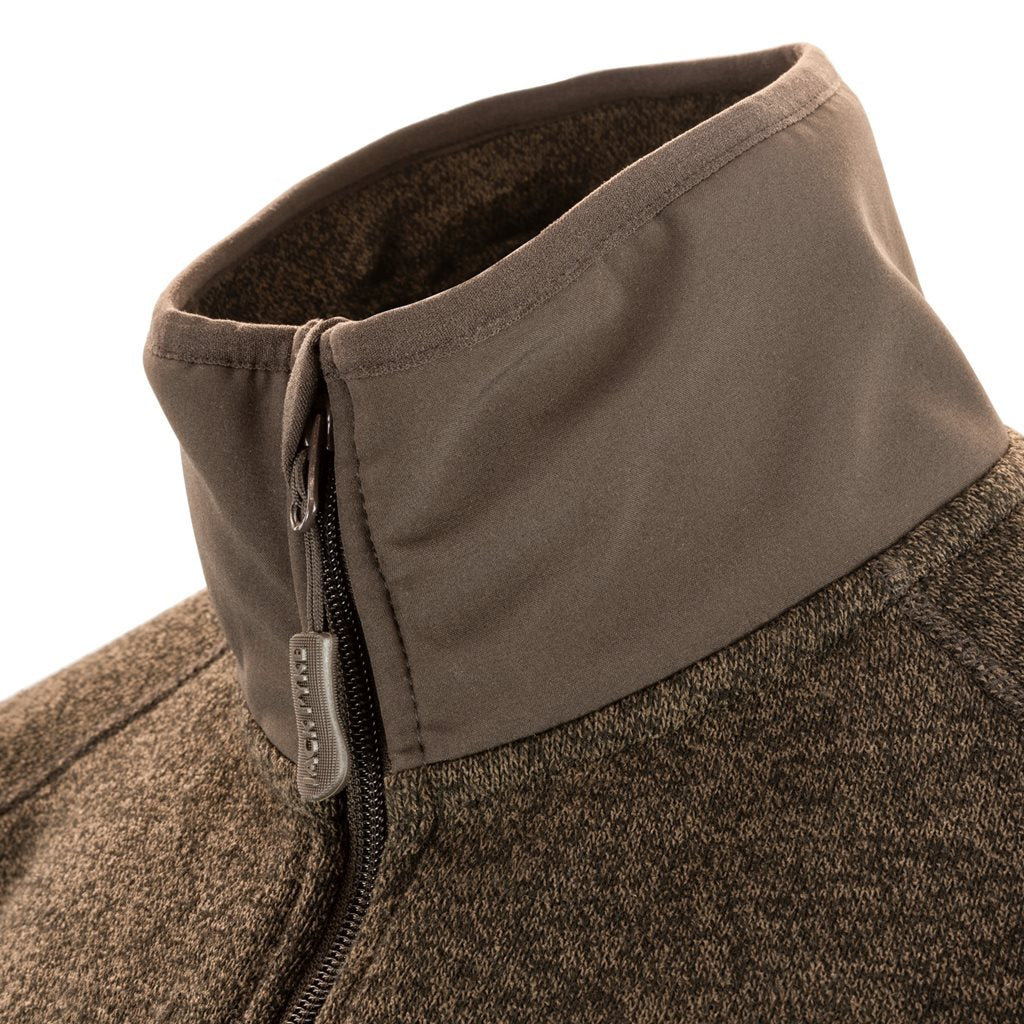 Sudadera WEARDALE Fleece de JACK PYKE en polar con paneles softshell y cremallera bidireccional, sin capucha