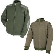 Jersey reversible COUNTRYMAN verde con membrana impermeable, tejido y forro polar