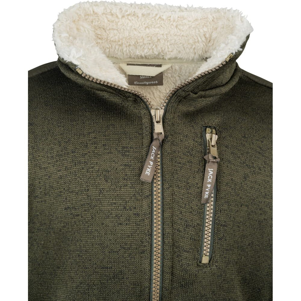 Chaqueta infantil SCANDINAVIAN SHERPA Jack Pyke forro de pelo sintético ZEENÁ