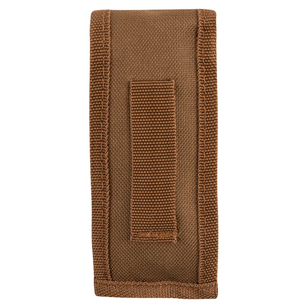 Navaja plegable de caza SPORTER 3" con hoja lisa y negra, con funda
