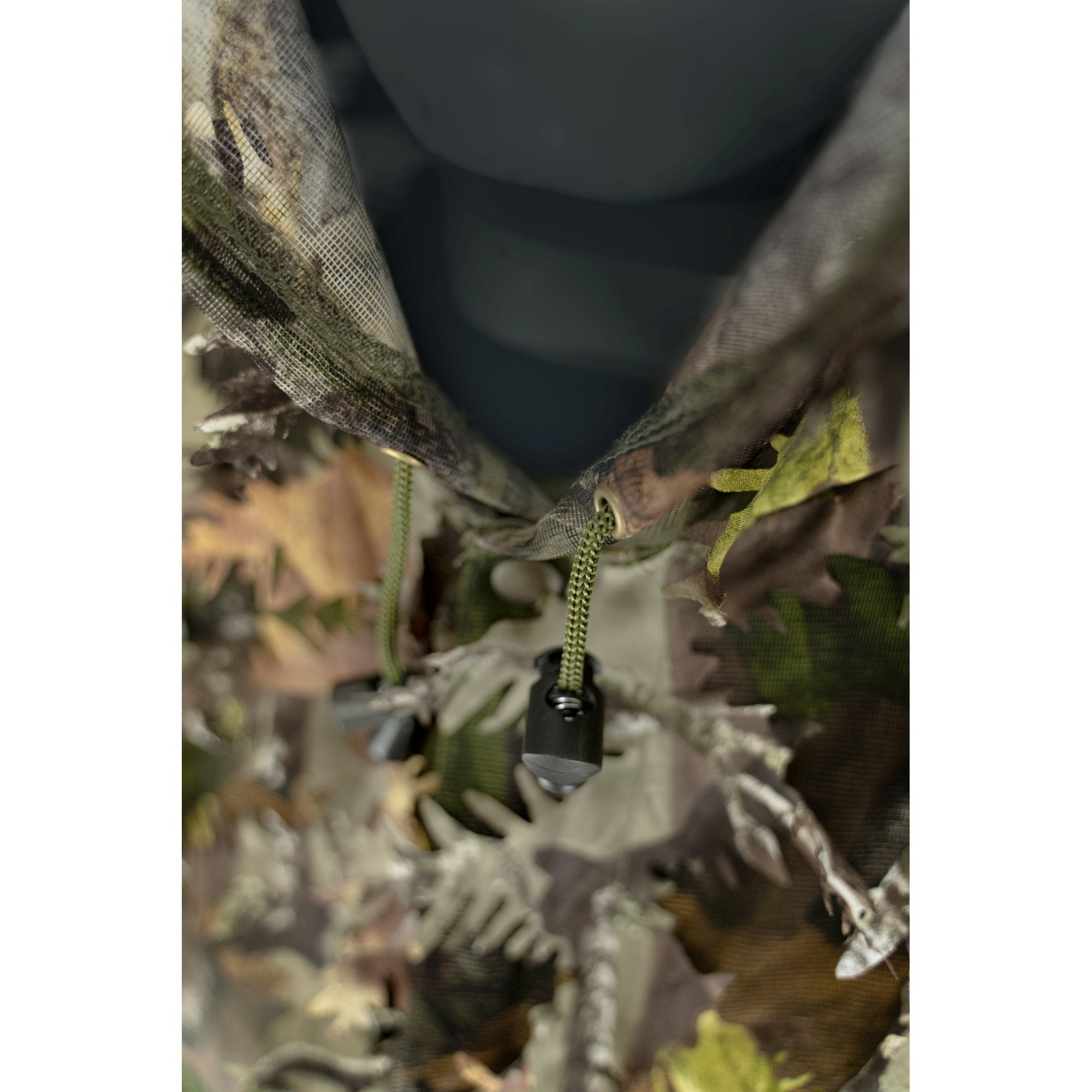 Traje de camuflaje LLCS con hojas 3D y funda de transporte