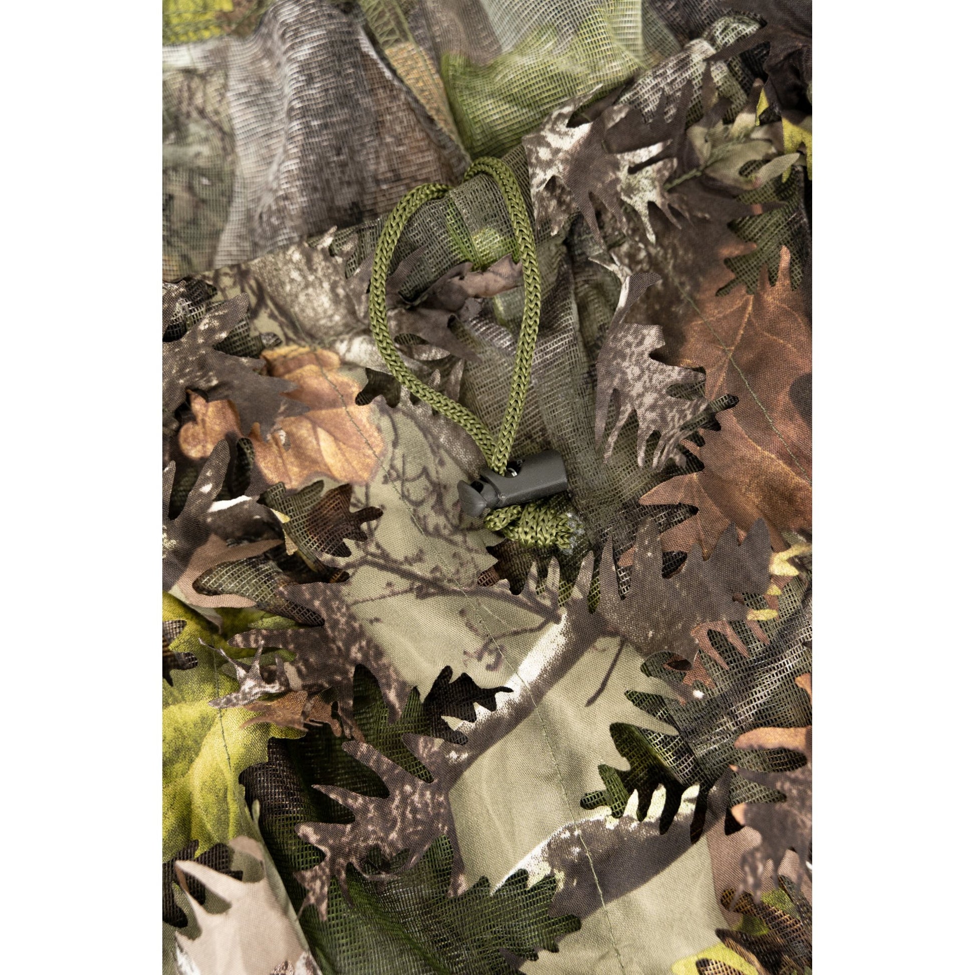 Traje de camuflaje LLCS con hojas 3D y funda de transporte