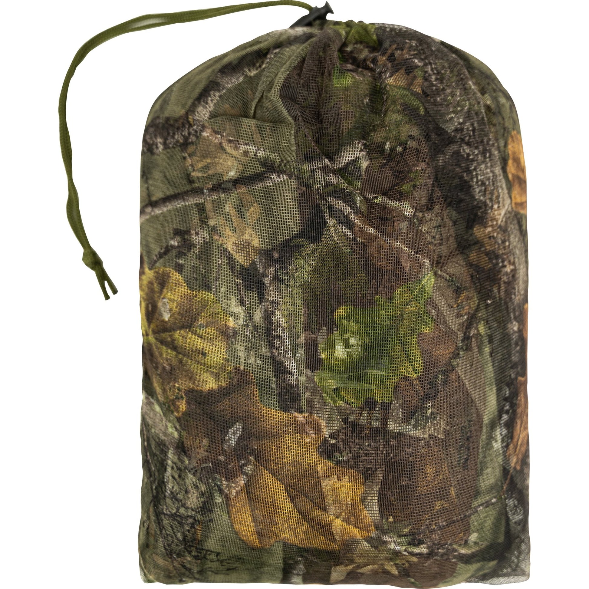 Traje de camuflaje LLCS con hojas 3D y funda de transporte