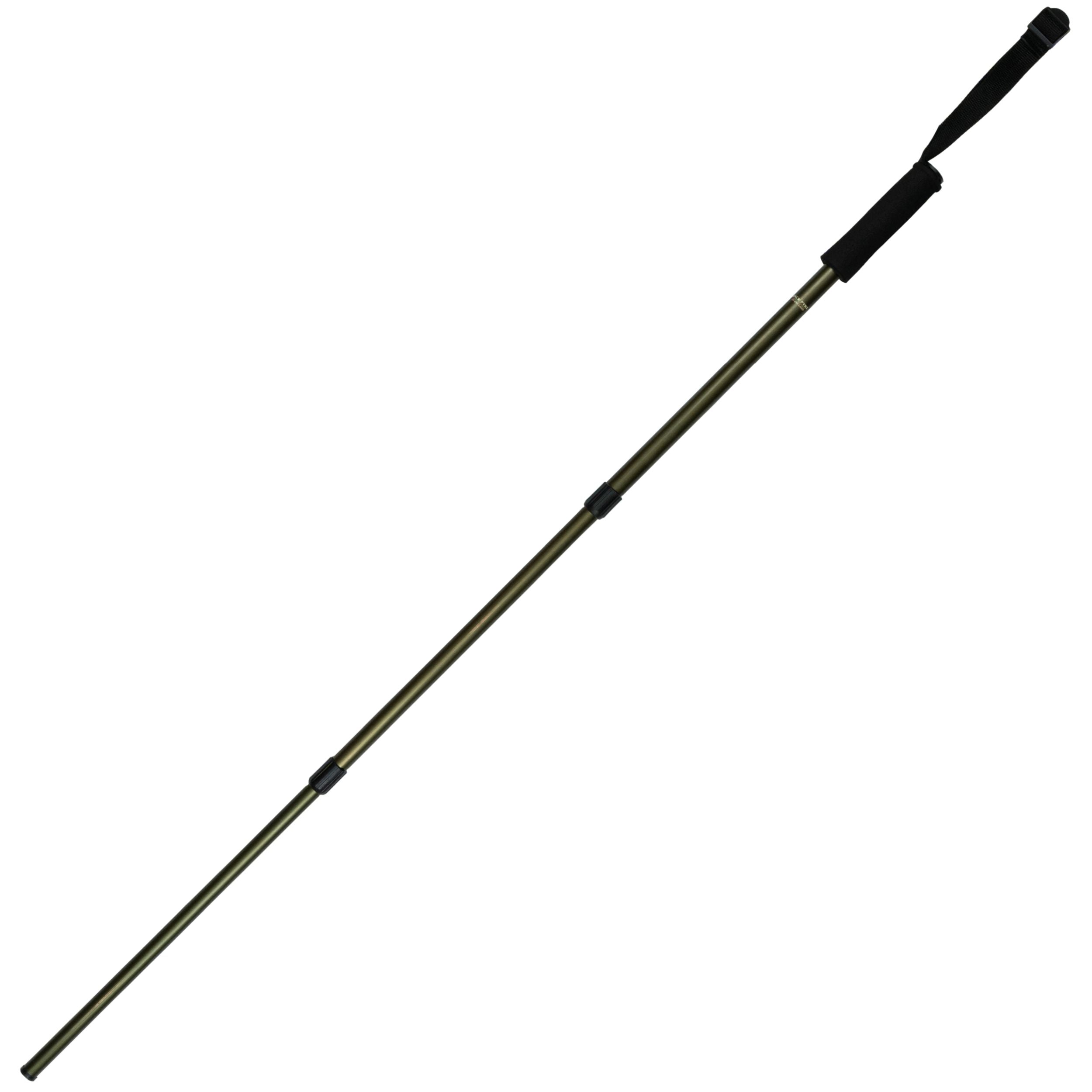 Recogedor magnético telescópico verde, extensible hasta 110 cm, plegado 54 cm, mango de espuma