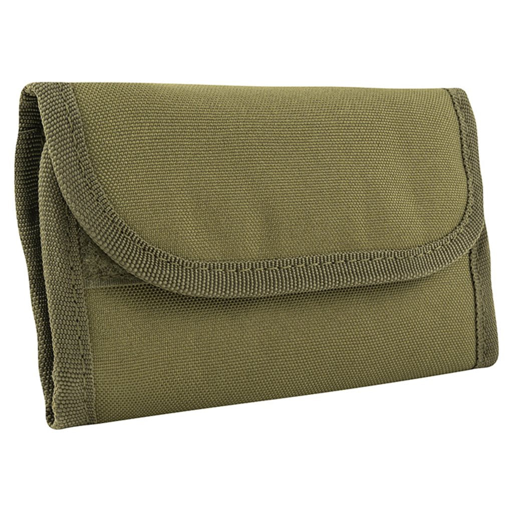 Funda porta cartuchos negra para 16 cartuchos con 16 gomas interiores y pasadores para cinturón