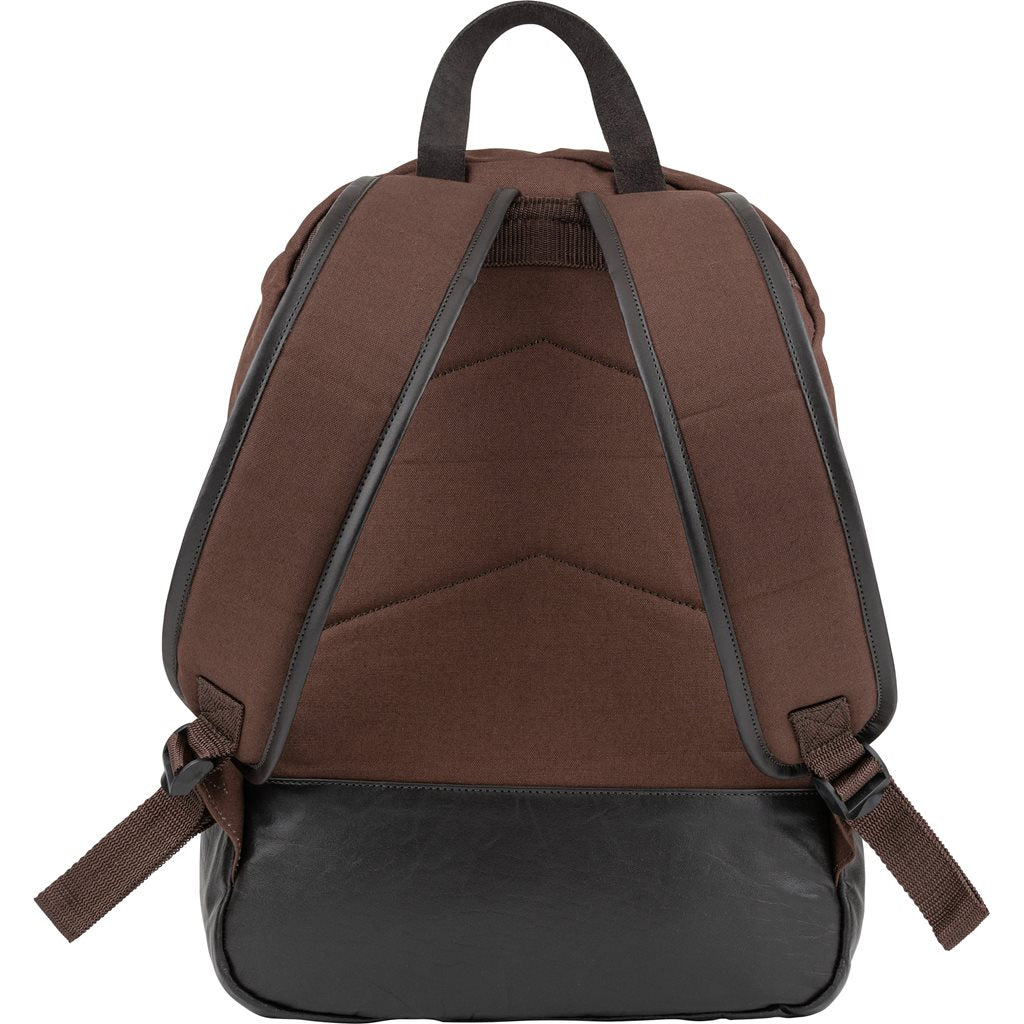 Mochila CLASSIC de lona marrón Jack Pyke 45×20×32 cm