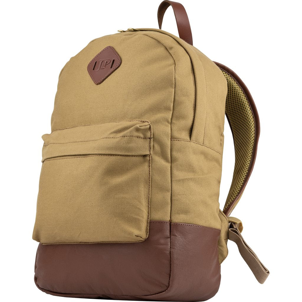Mochila clásica de lona verde Jack Pyke, medidas aprox. 45×32×20 cm