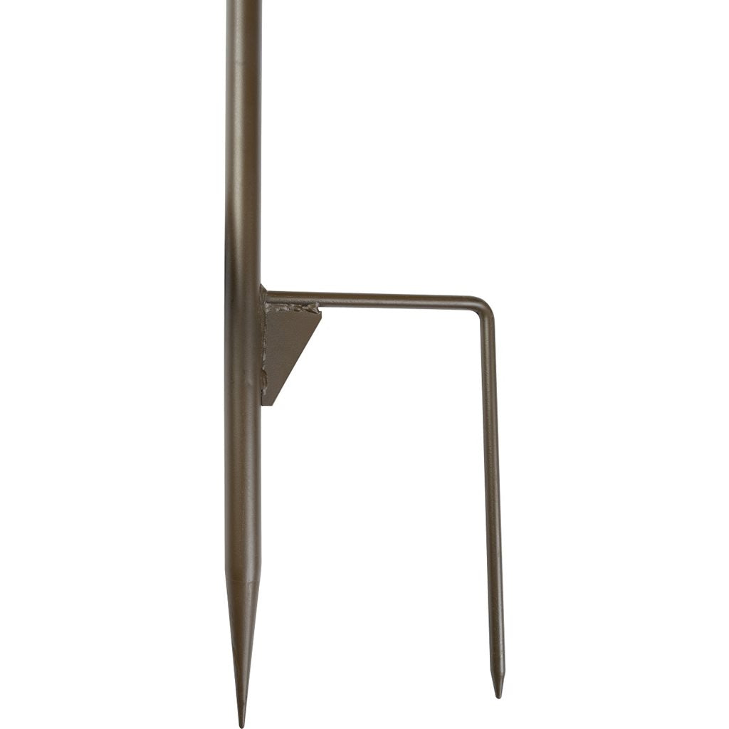 Barras de soporte para red de camuflaje, 4 unidades con funda, acero, altura ajustable 1,2-2 m