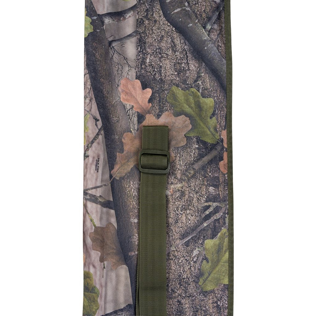 Juego de 4 barras de soporte para red de camuflaje con funda, varillas de acero ajustables 1,2–2 m