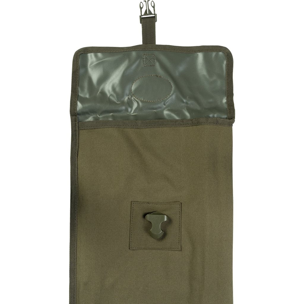 Barras de soporte para red de camuflaje, 4 unidades con funda, acero, altura ajustable 1,2-2 m
