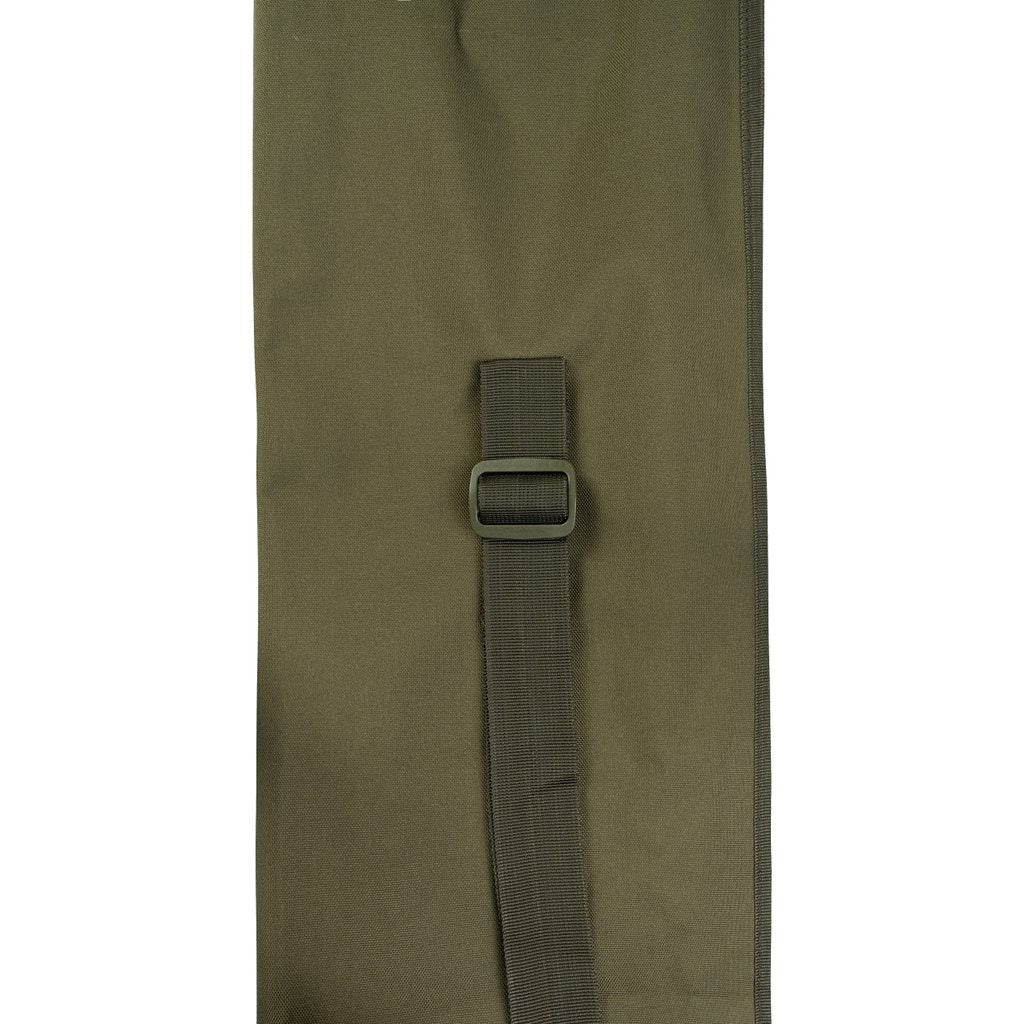 Barras de soporte para red de camuflaje, 4 unidades con funda, acero, altura ajustable 1,2-2 m