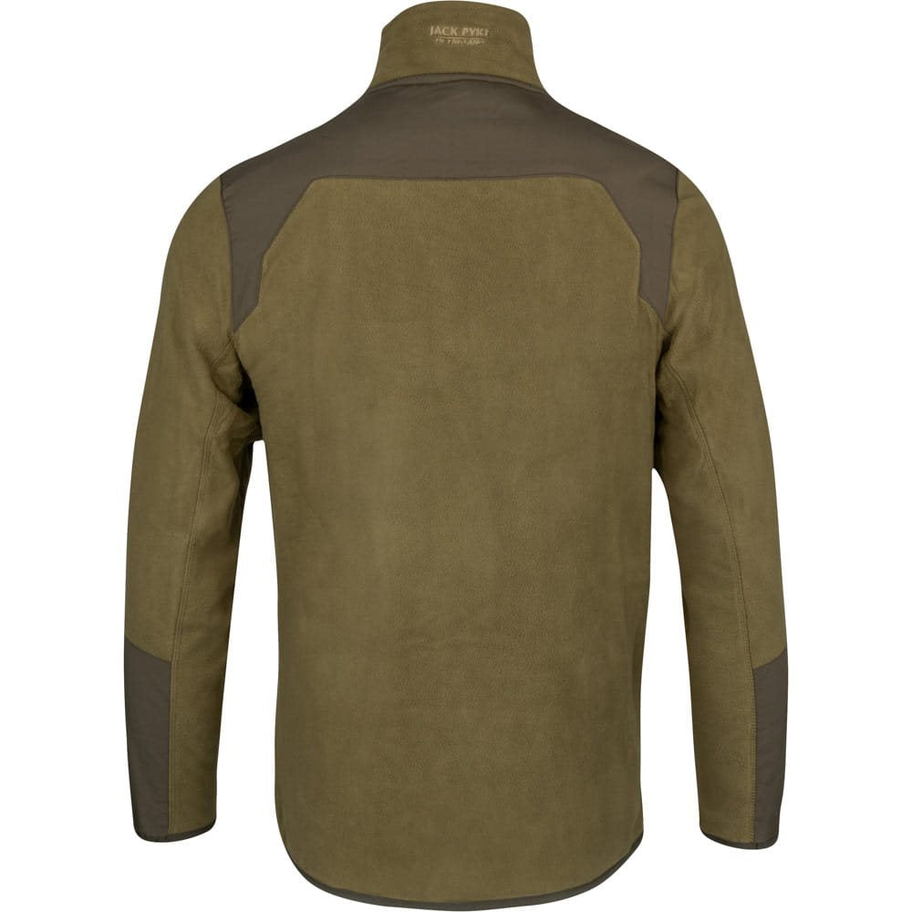 Sudadera RANNOCK Fleece pullover color dark mustard sin capucha