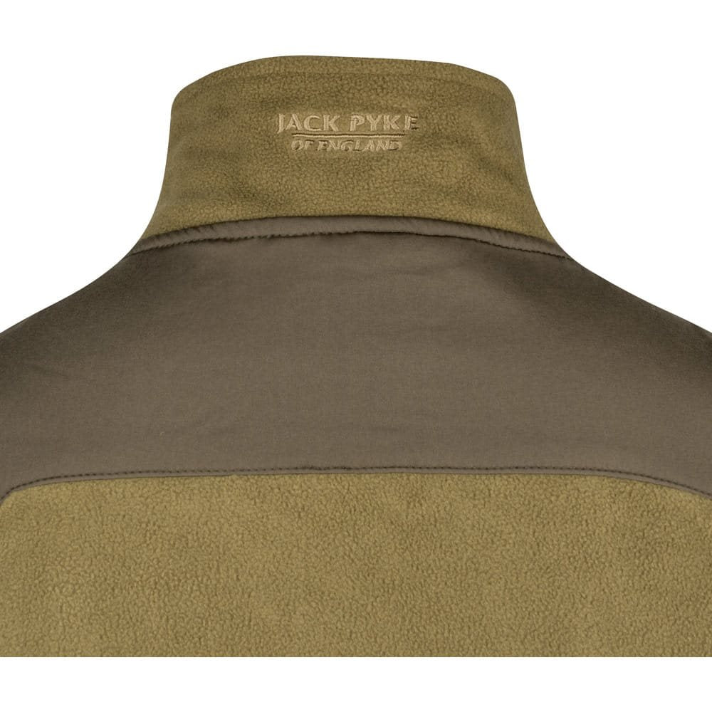 Sudadera RANNOCK Fleece pullover color dark mustard sin capucha