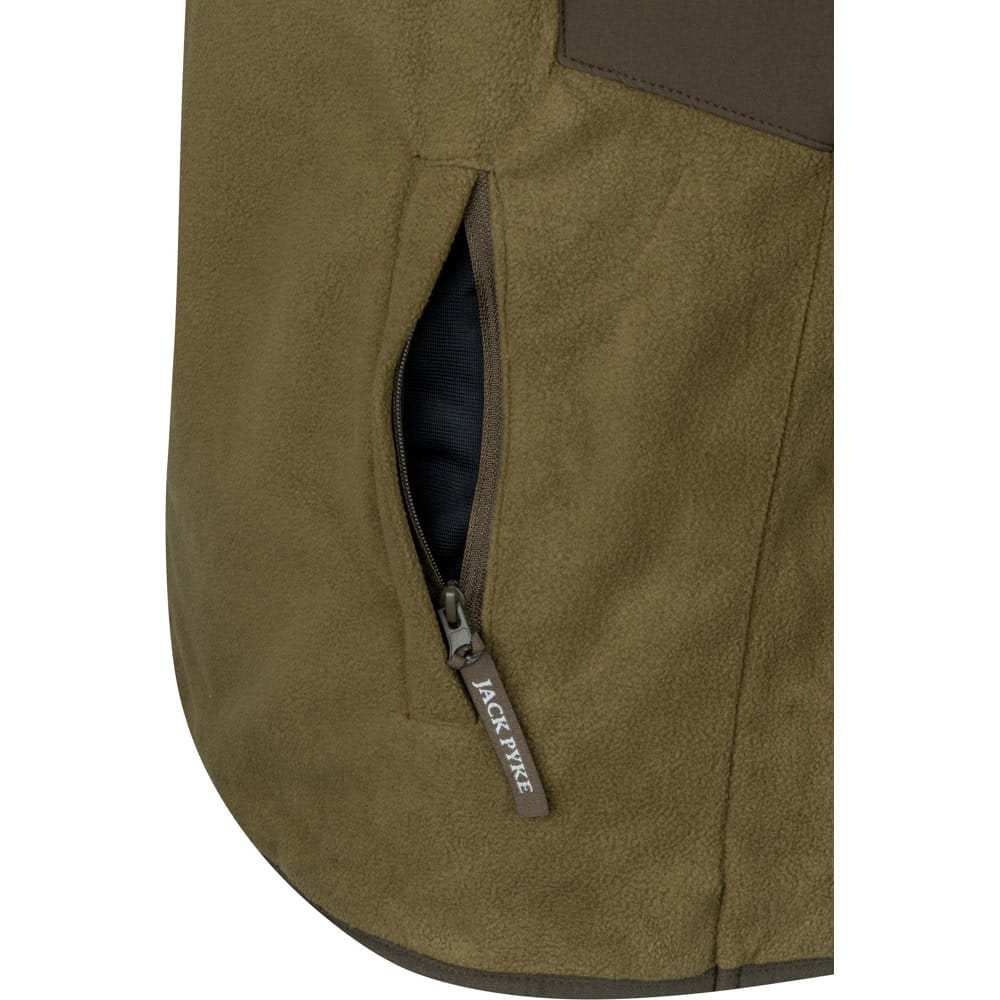 Sudadera RANNOCK Fleece pullover color dark mustard sin capucha