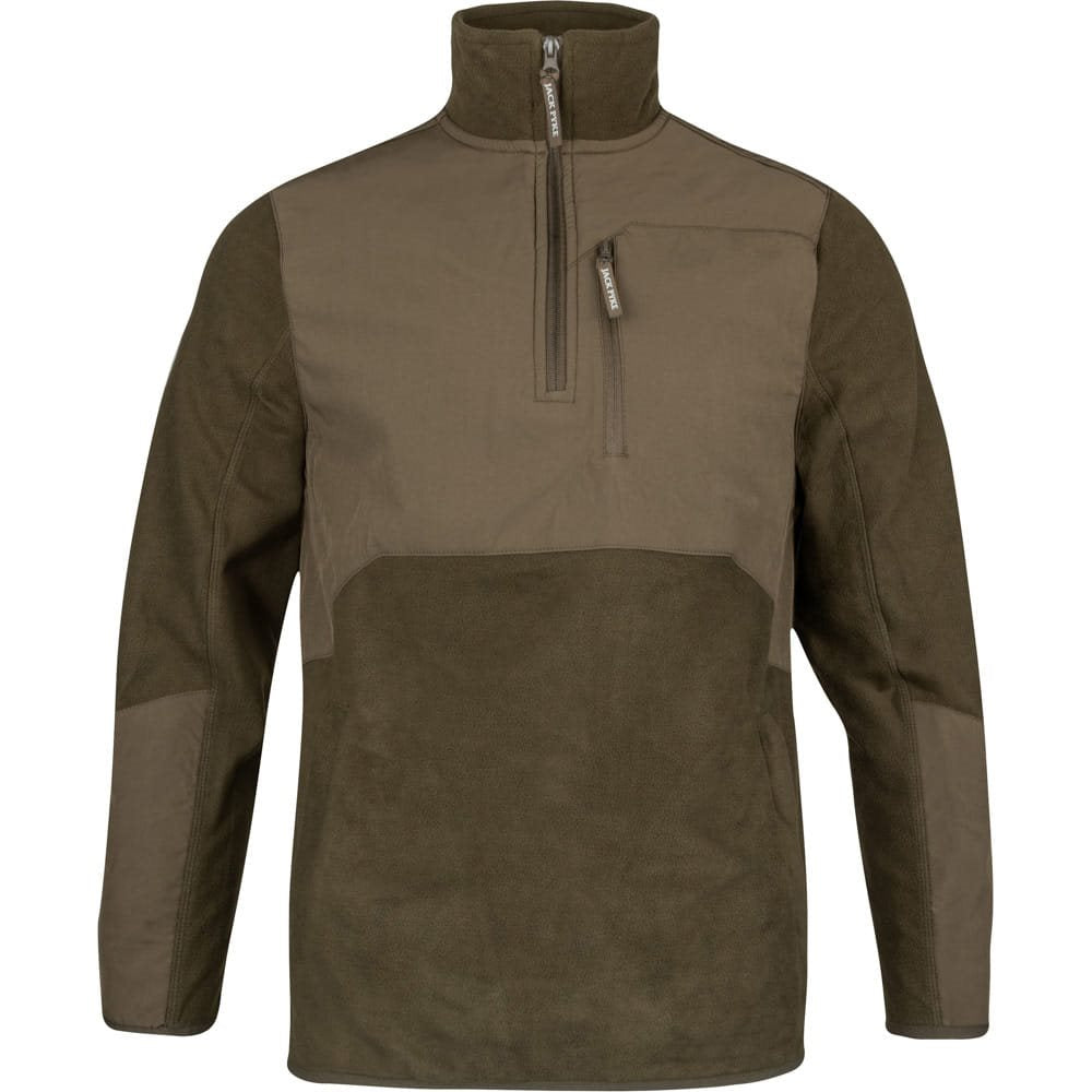 Sudadera RANNOCK forro polar verde