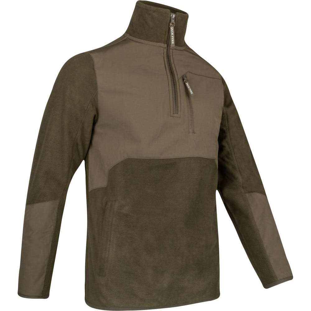 Sudadera RANNOCK forro polar verde