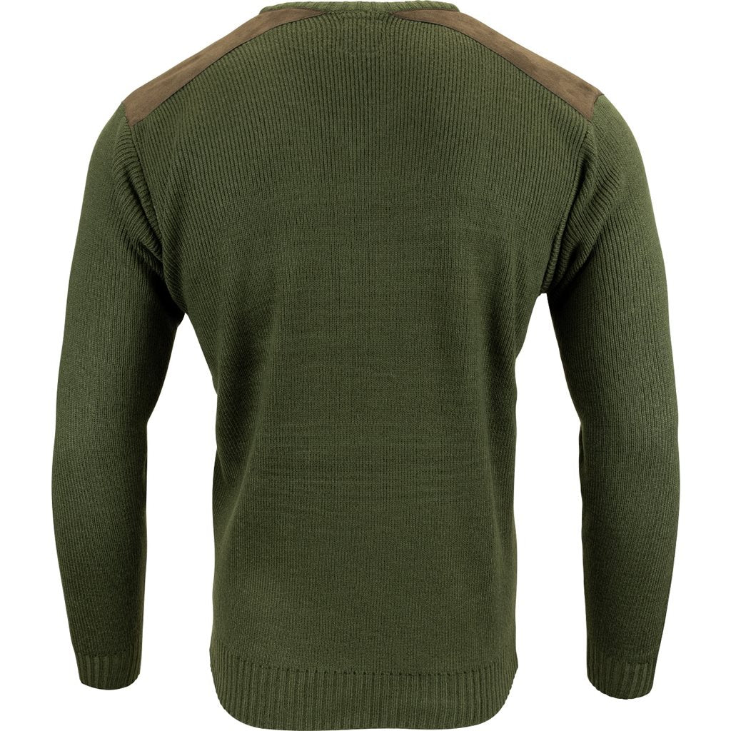 Jersey SHOOTERS Jack Pyke en verde, tejido acrílico, vista frontal