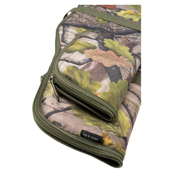 Funda para rifle RIFLE & SIGHT con asa y correa ajustable, forro acolchado y bolsillo frontal con cremallera
