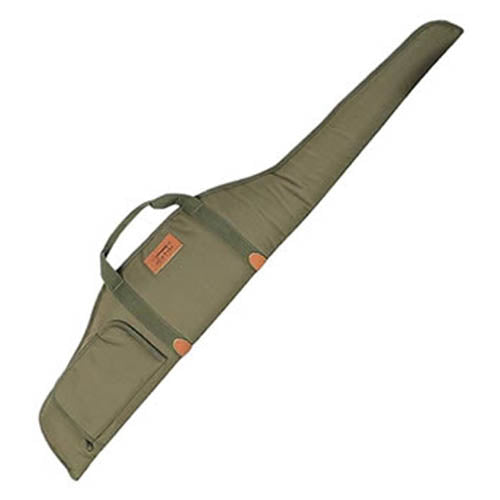 Funda para rifle RIFLE & SIGHT con asa y correa ajustable, forro acolchado y bolsillo frontal con cremallera
