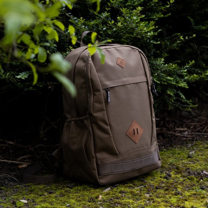 Mochila FALCON 25 litros verde-marrón