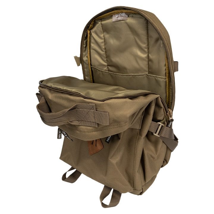 Imagen de la mochila HARRIER 30 litros verde-marrón